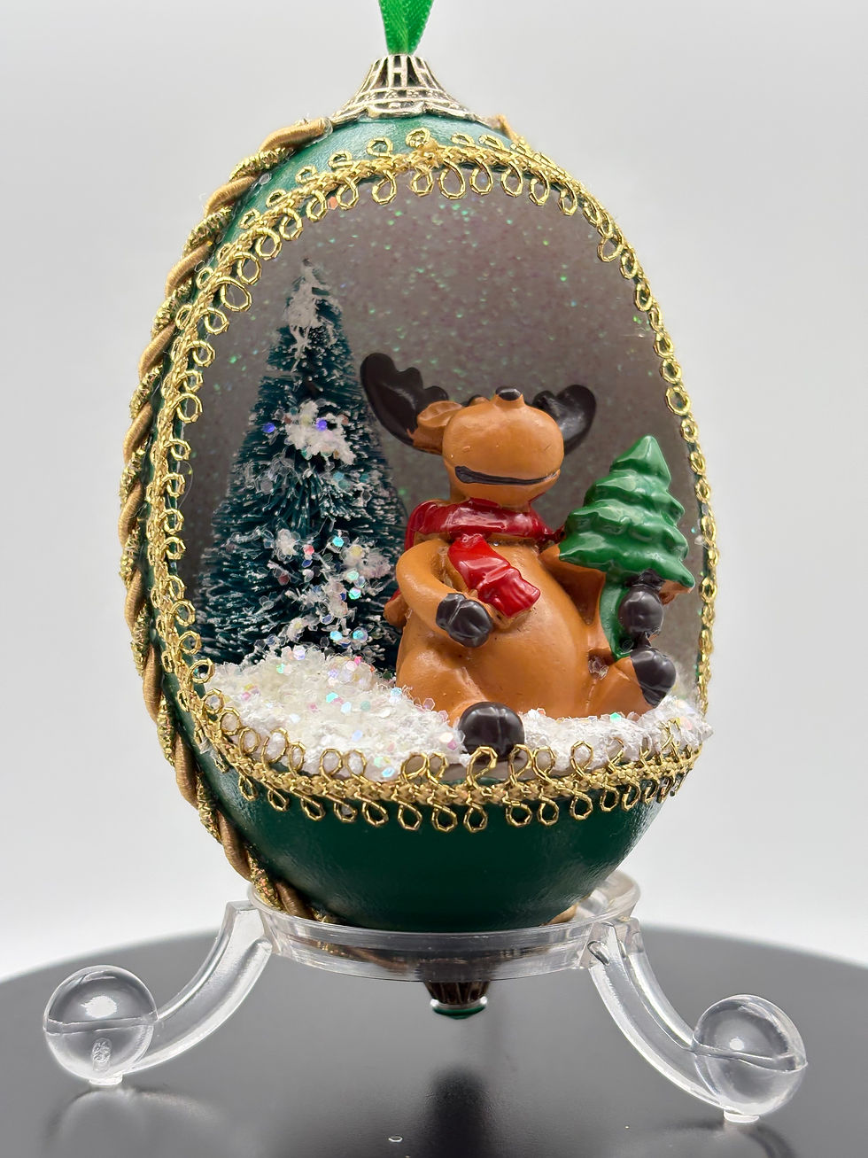 Thumbnail: Reindeer Christmas Tree Ornament