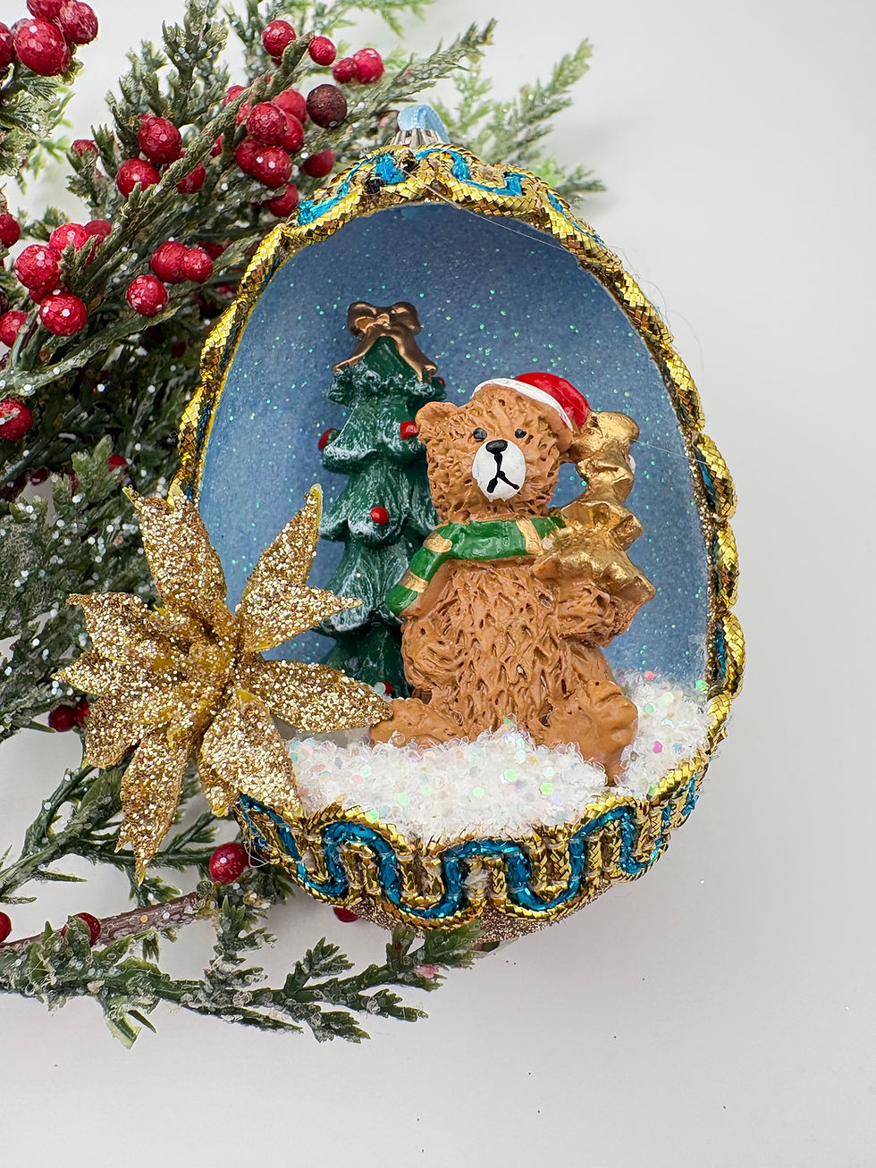 Christmas bear Christmas Tree Ornament