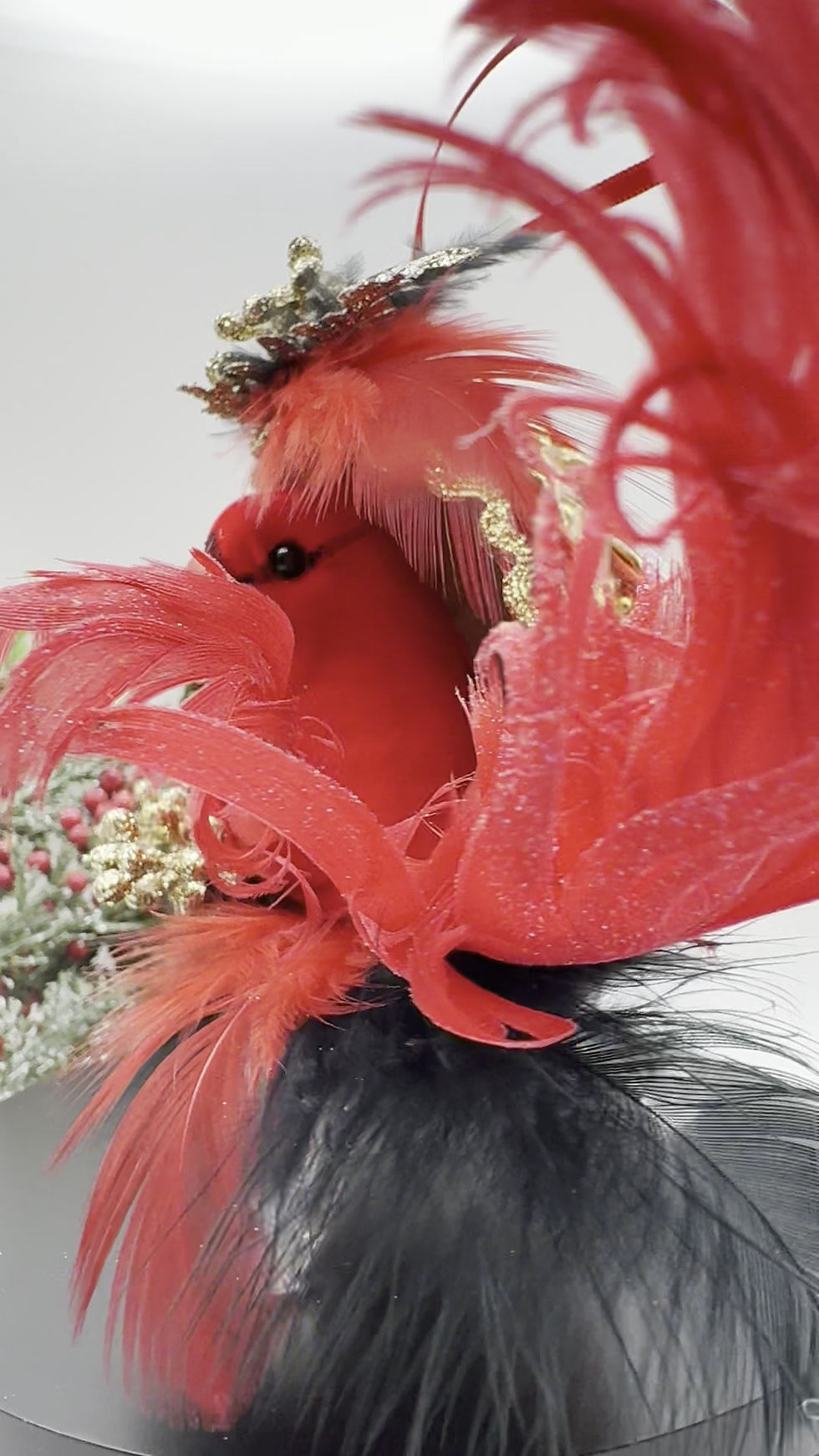 Thumbnail: Red Cardinal Christmas Tree Ornament