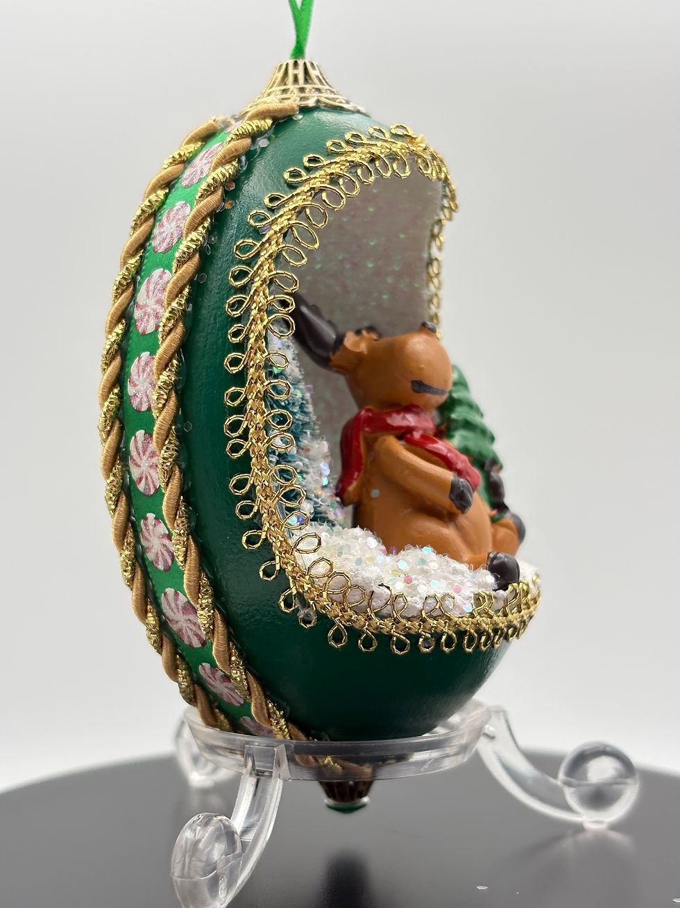 Thumbnail: Reindeer Christmas Tree Ornament