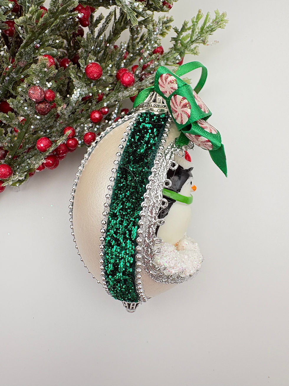 Thumbnail: Cute Penguin Christmas Tree Ornament