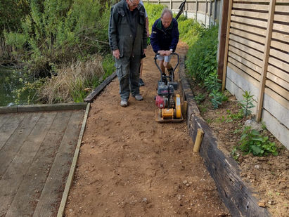WORK COMPLETE ON REYDON PIT 1 PATH