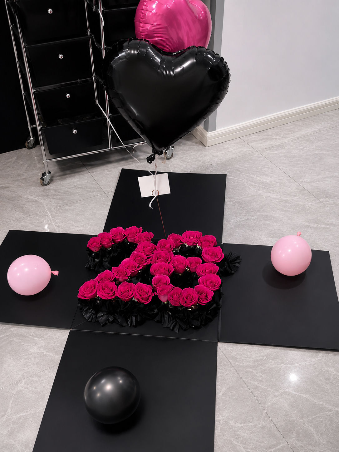 Birthday Surprise Flower Box