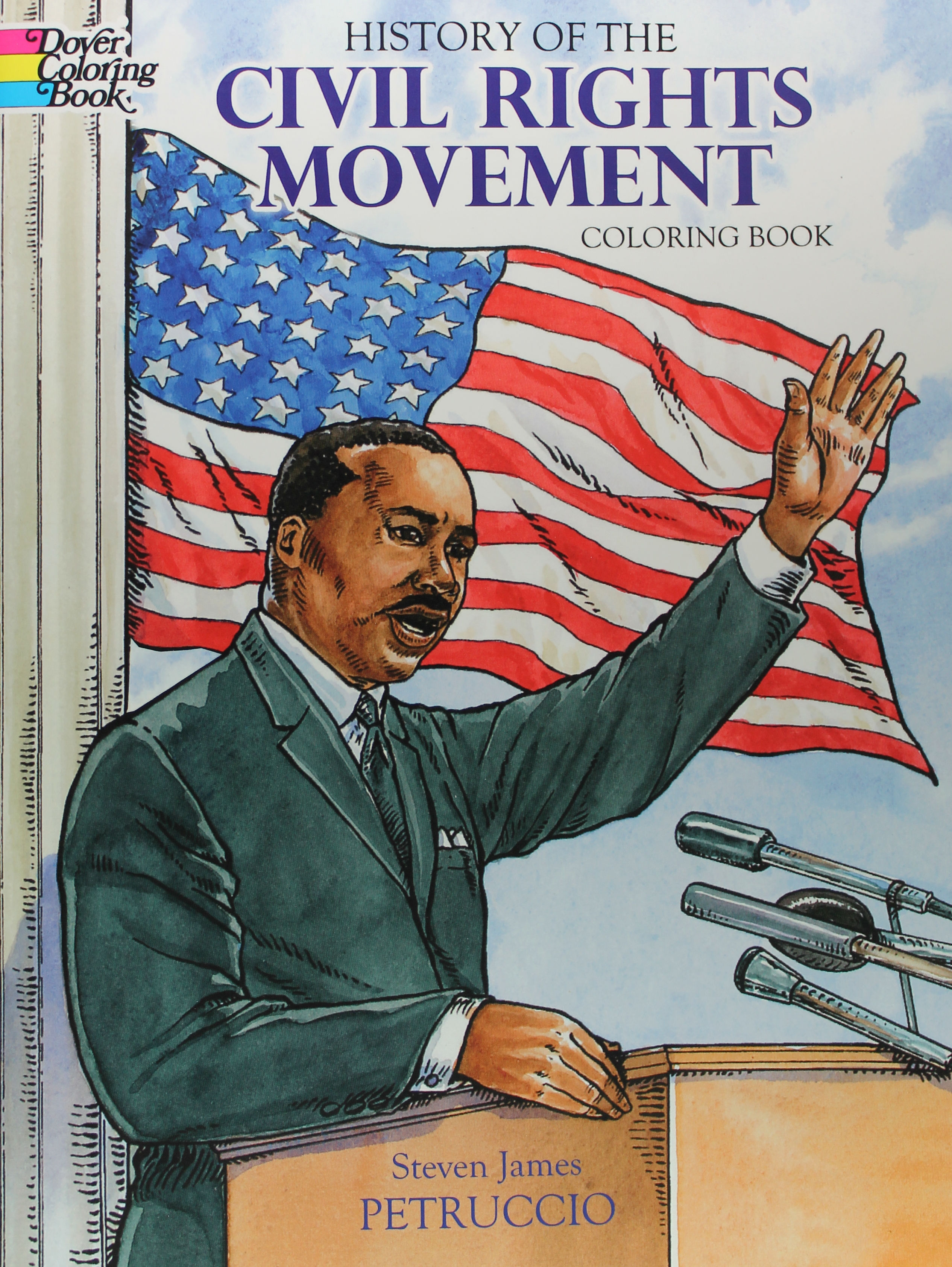 History of the Civil Rights Movement Coloring Book