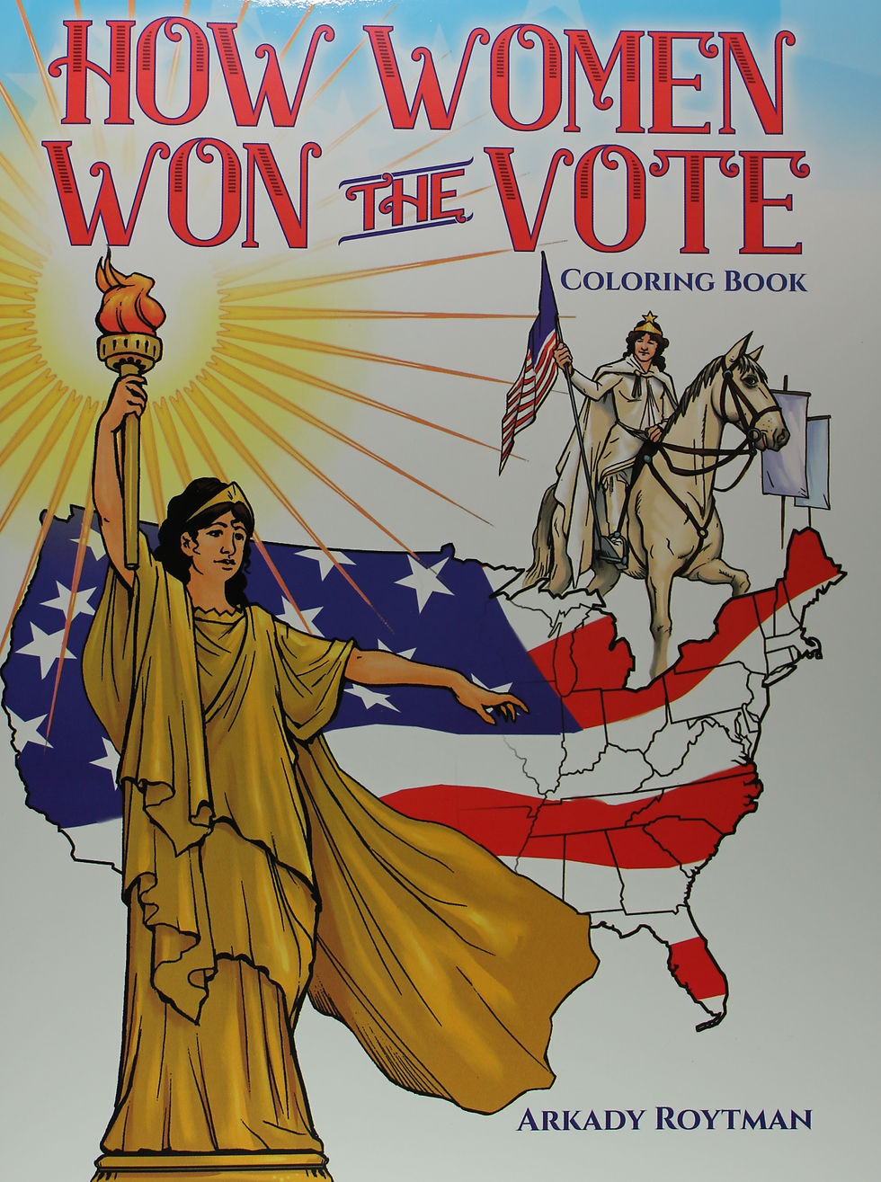 How Women Won the Vote Coloring Book