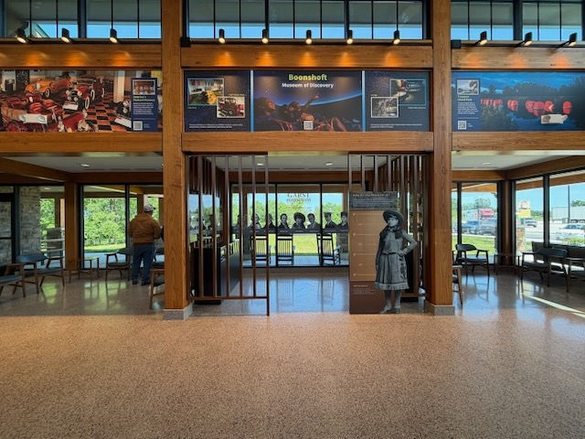 Sneak Peek at the Soon-to-be-Ready Garst Museum Exhibit at the Piqua I-75 Southbound Rest Area