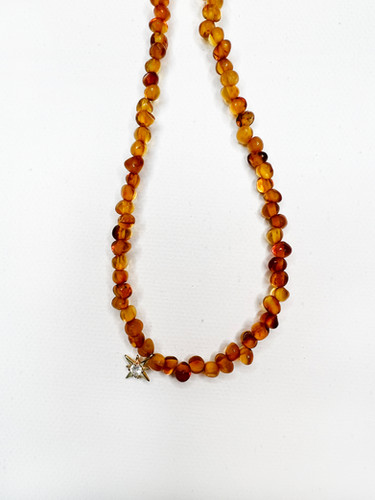 collana ambra del baltico e lapislazzuli - Benzoni Gioielli