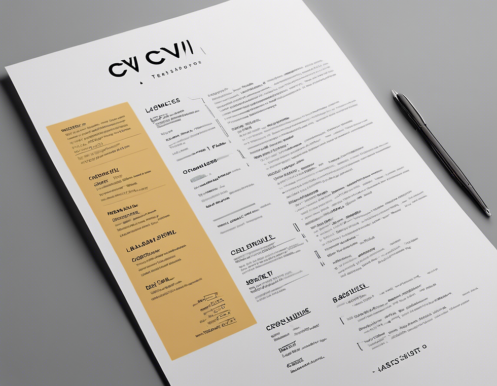 Writing a Winning CV: Standing Out from the Start