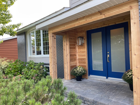 Modern Wood Home Siding