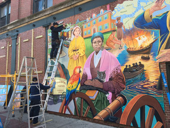 Installation on Fifth Street