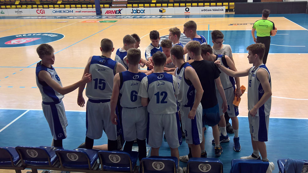 tým při květnové kvalifikaci o ligu U19