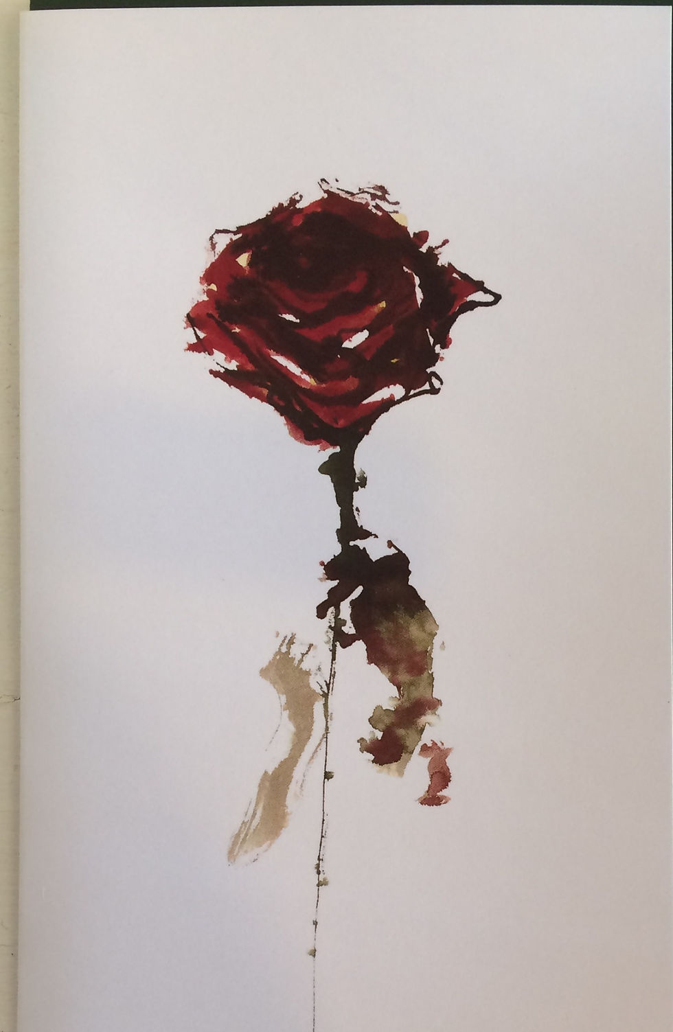 Red Rose greeting card