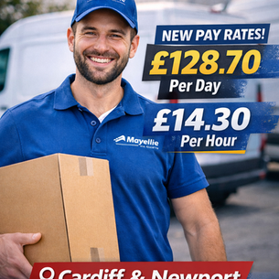 New Year, New Rate! £128.70 per day Become a Delivery Driver with Mayellie UK Logistic