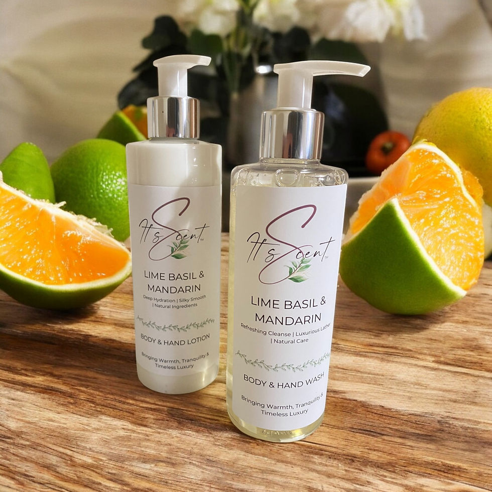 Lime, Basil & Mandarin Wash and Lotion | It