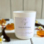 White Candle Jar