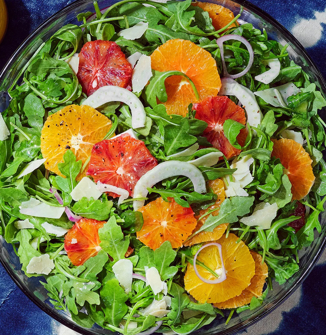 Arugula Fennel Orange Salad