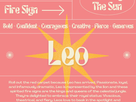 It's Leo Season!