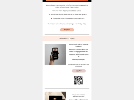 New Shipping Rates