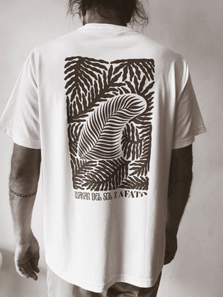 shirt collaboration with afato surf wear