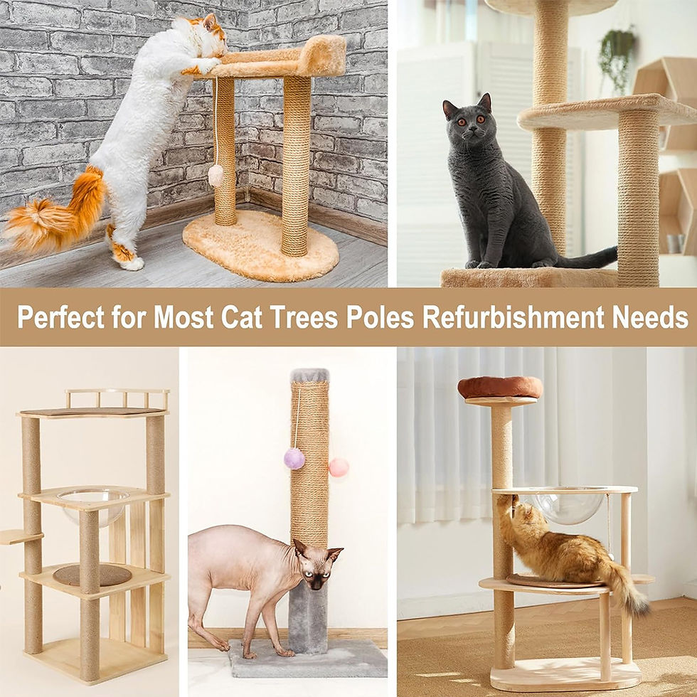 Thumbnail: 2PCS Cat Scratch Pole, DIY Accessories for Cat Climbing Frame, Suitable for Cat 