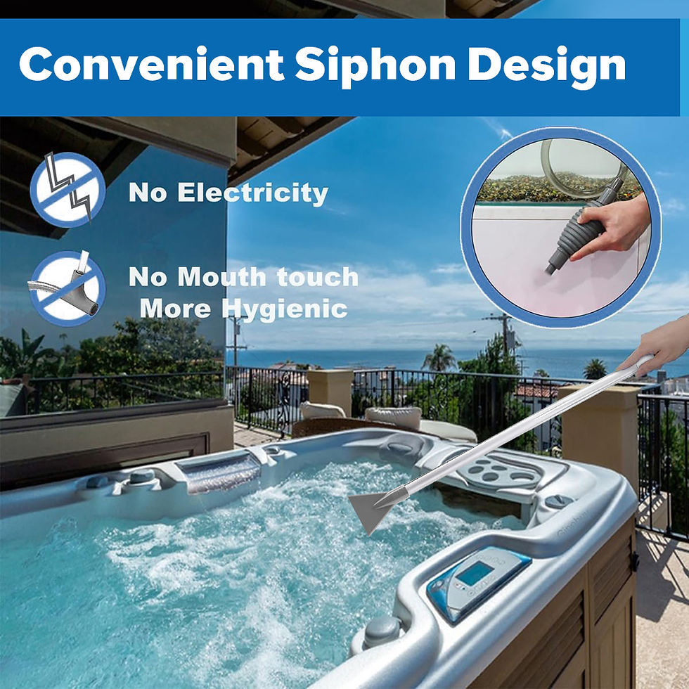 Thumbnail: Portable Large Fish Tank Aquarium Siphon Vacuum Gravel/Sand Washing & Water Chan