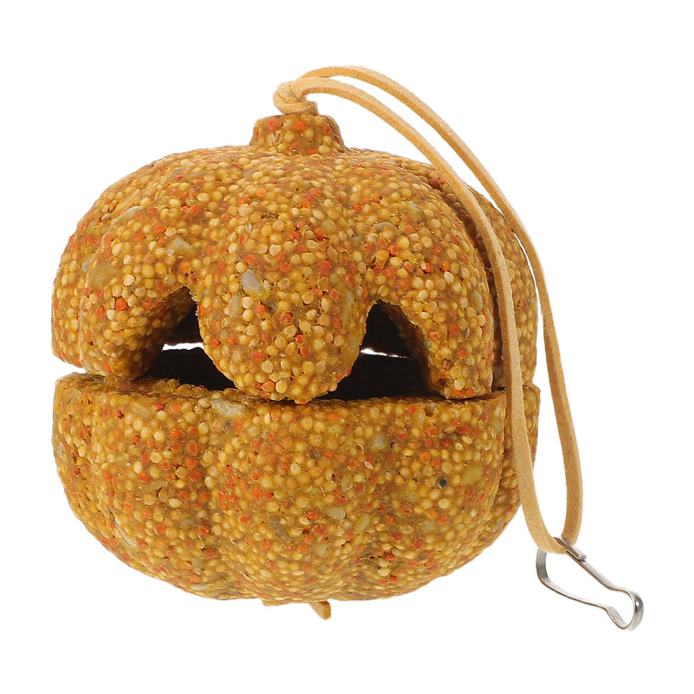 Thumbnail: Parrots Foraging Pumpkin Shaped Chew Treats Bird Hanging Chew Treat Chewing Acce
