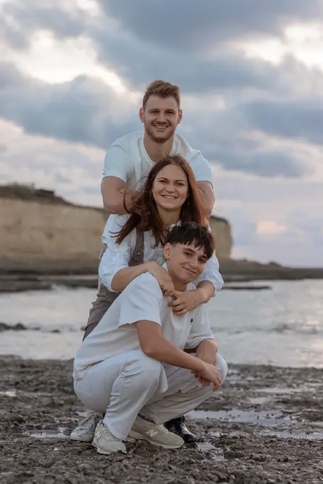 photographe famille la rochelle photo shooting plage enfants