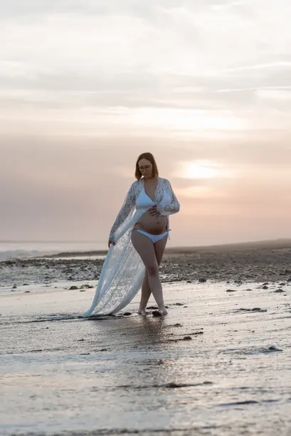 seance photo grossesse plage ile de ré la rochelle photographe