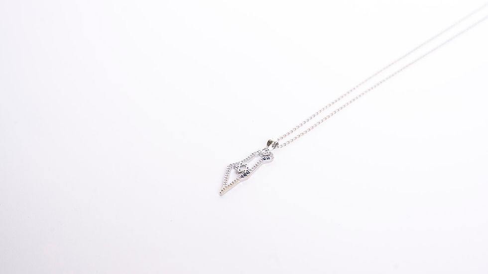 שרשרת מפת ארץ ישראל