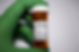 A prescription bottle containing medical marijuana