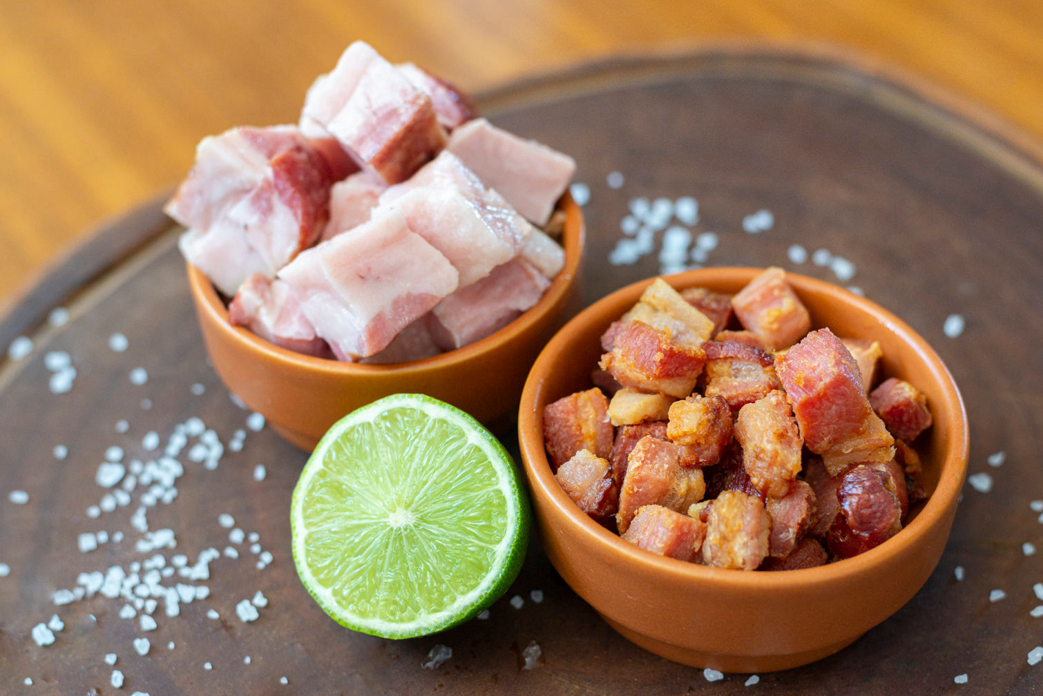 BACON EM CUBOS - PACOTE 1 Kg