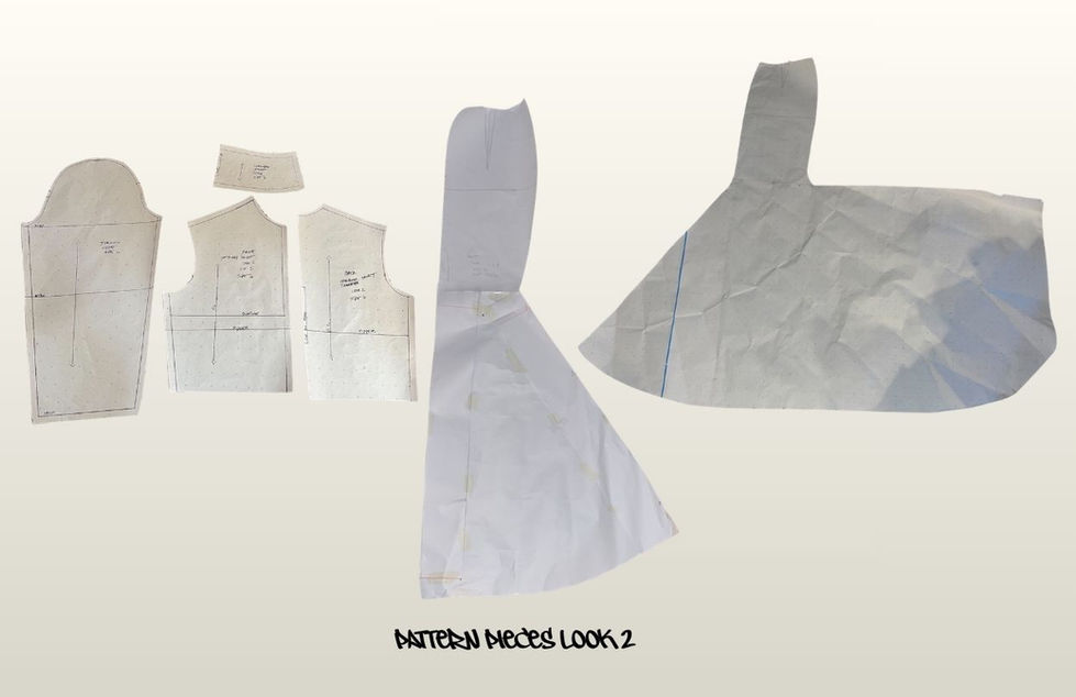 Pattern Pieces Look 2