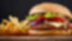Big Burger clásica con papas