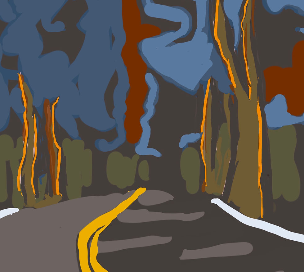 Thumbnail: Canary Island Pines in Shadow