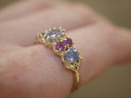 Design ref: Tourmaline & Sapphire Dress Ring