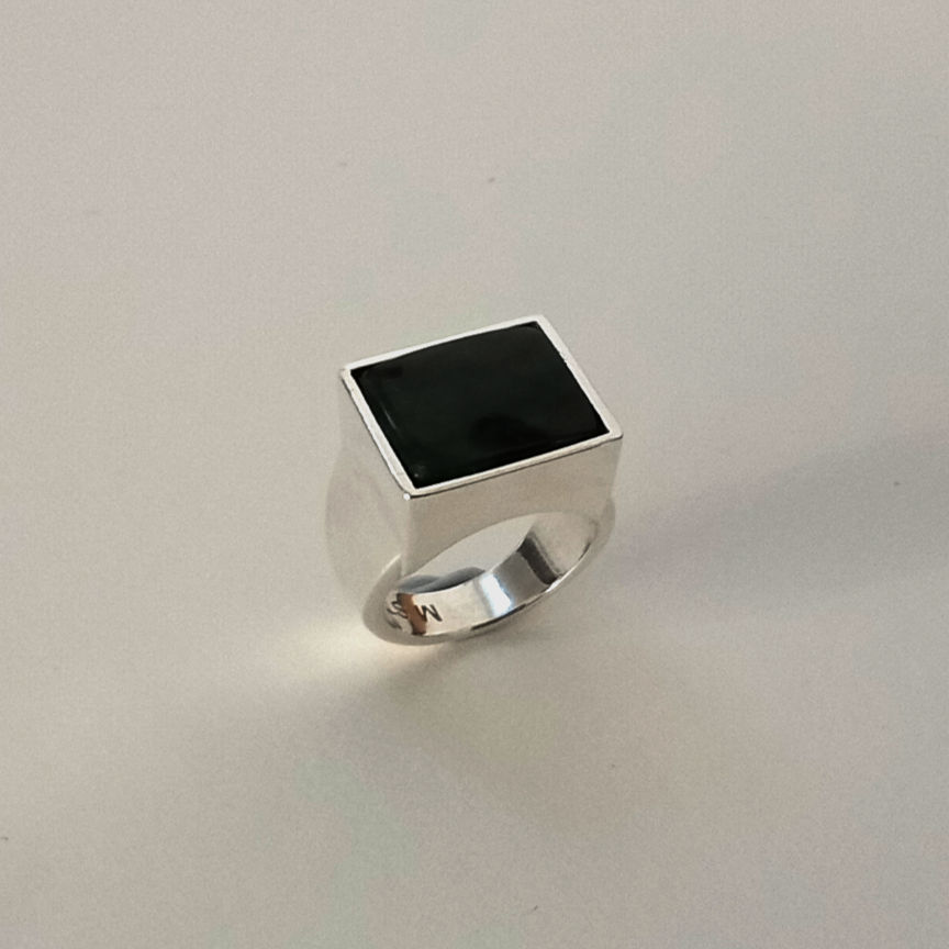 Remodelled Pounamu ring