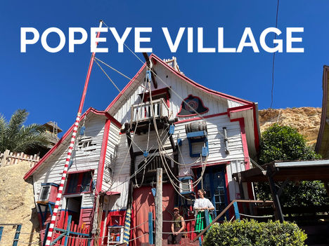 "Popeye Village" es el gran parque temático de Malta
