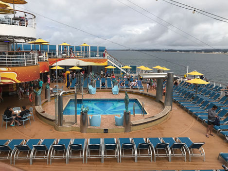 A bordo del crucero Costa Fascinosa