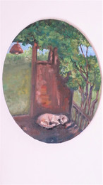 sleeping dog