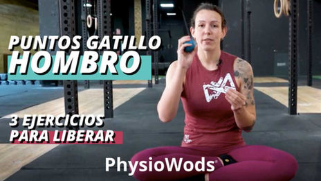 3 maneras de tratar los puntos gatillo del hombro: infraespinoso, subescapular y romboides