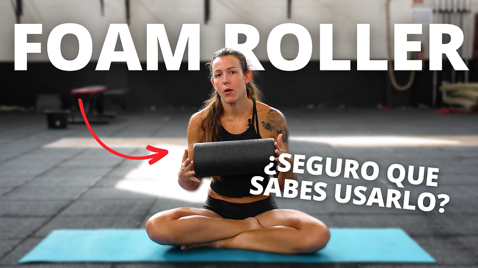 cómo utilizar foam roller