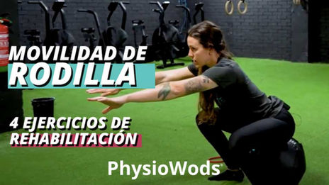 4 ejercicios para recuperar movilidad en rehabilitación de rodilla