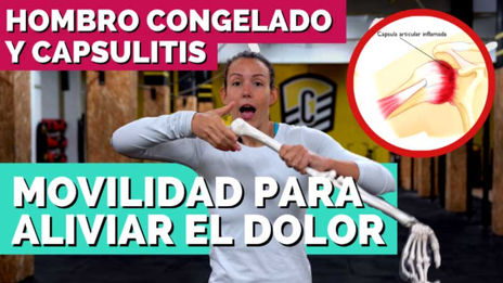 4 ejercicios para el hombro congelado o capsulitis del hombro