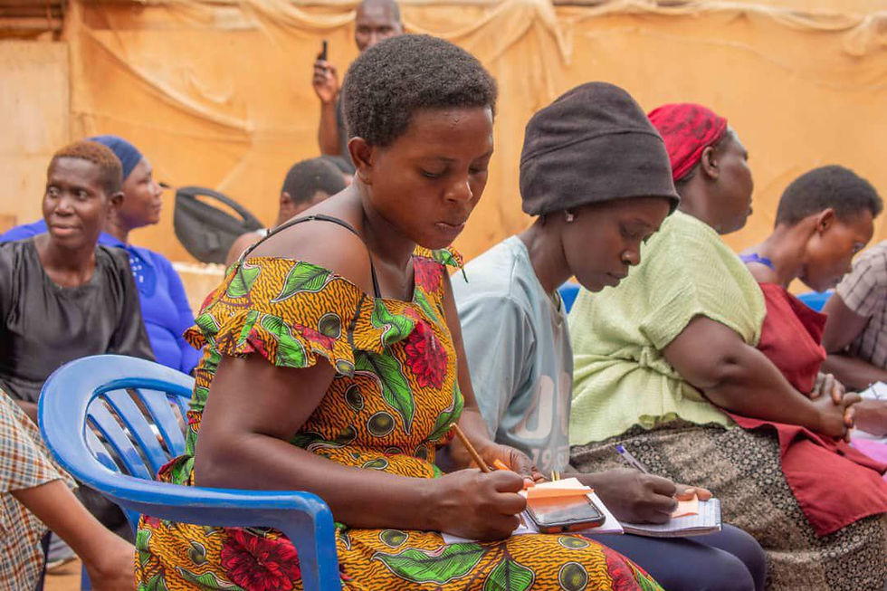 Women Learning about Business Record Keeping