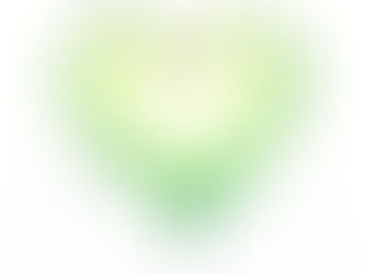 A pencil sketch of a green heart.