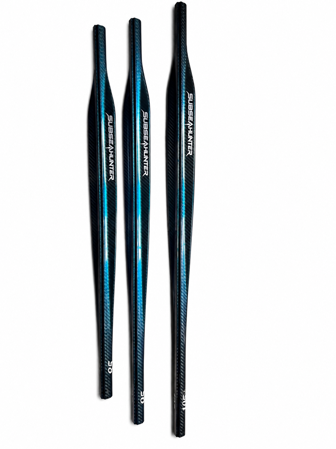 Medusa Series carbon fibre cuttlefish tubes.
