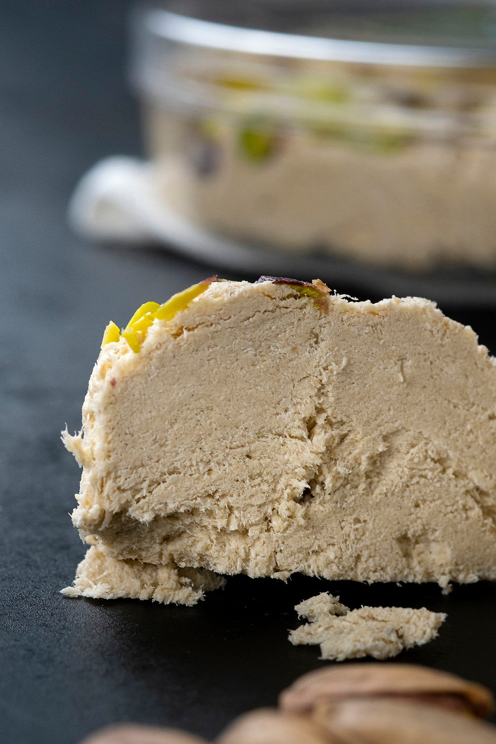 Thumbnail: Tahini Halva with Pistachio: A Nutty and Delicious Anatolian Dessert from Edenic