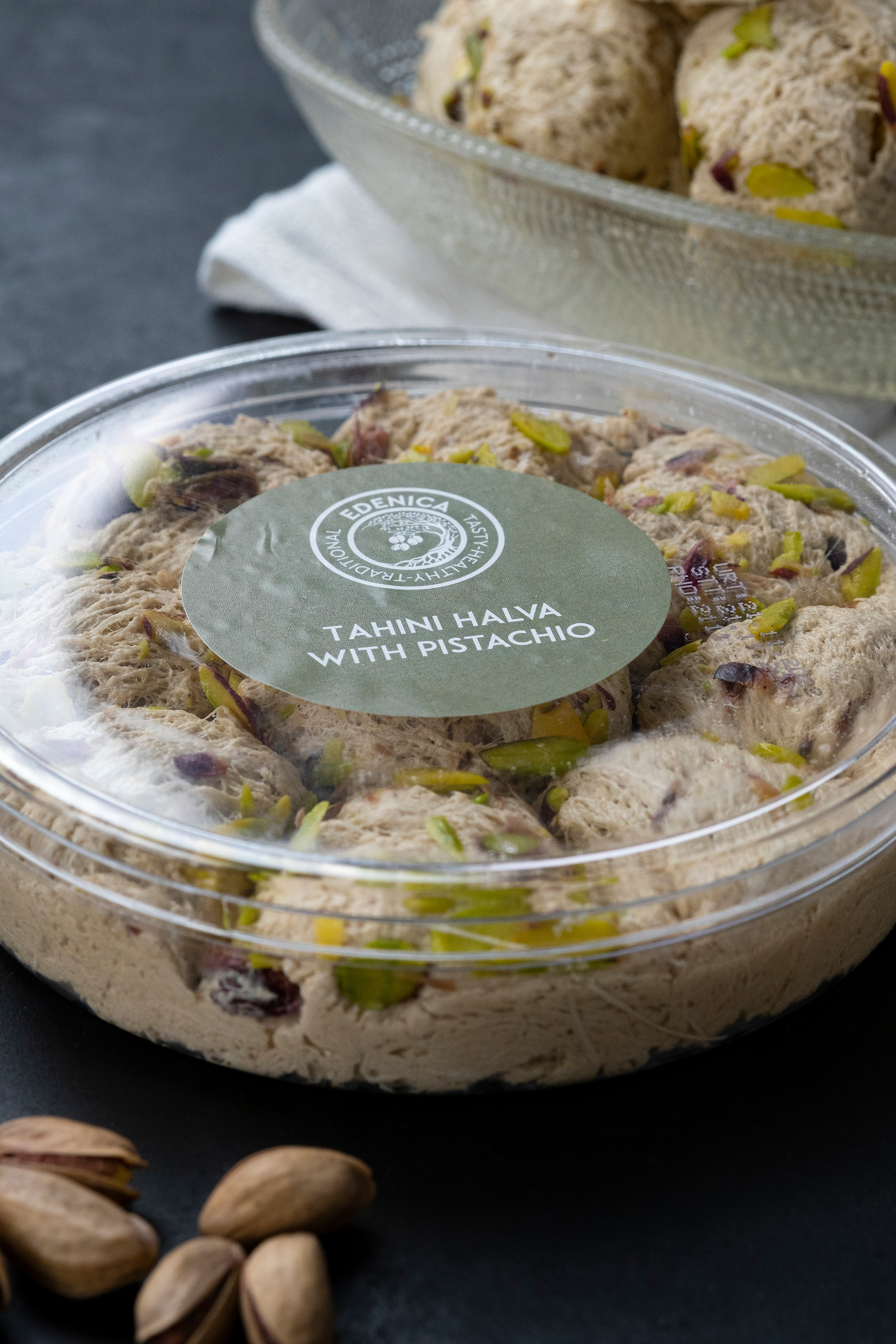 Tahini Halva with Pistachio: A Nutty and Delicious Anatolian Dessert from Edenic
