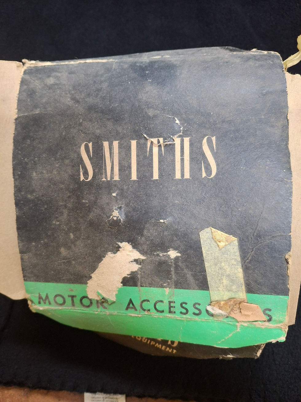 Thumbnail: NOS SMITHS JAEGER TRIUMPH TR4 SPEEDOMETER