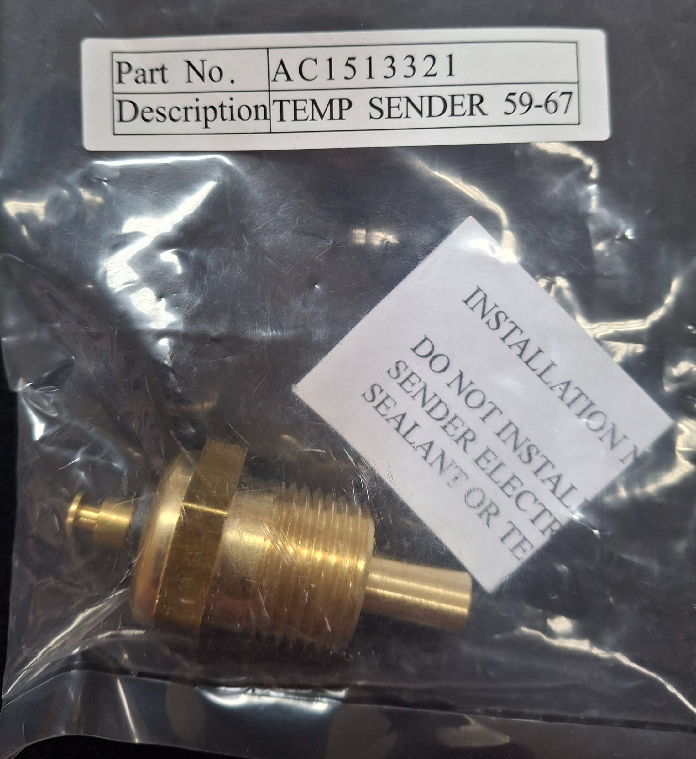 1959-67 Corvette Temperature sending unit